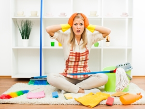 Don't let spring cleaning stir up your allergy symptoms.