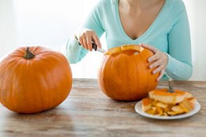When decorating pumpkins in preparation for Halloween, be sure to make one teal for food allergy awareness.