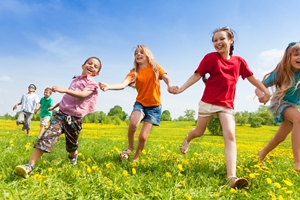 You could be surrounded by flowers and grass but still not be affected by allergies.