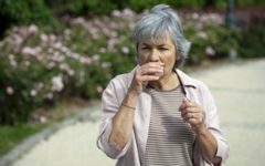 if a senior is suffering from allergies, make sure to help them immediately.